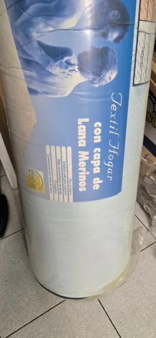 Colchón enrollado