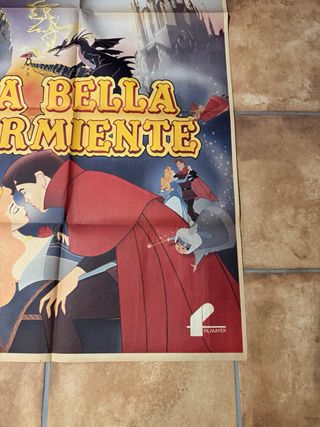 La Bella Durmiente Disney Póster Original