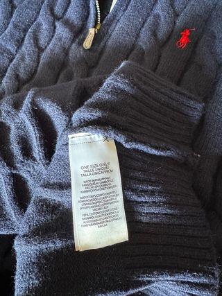 Jersey Ralph Lauren trenzado azul L / XL