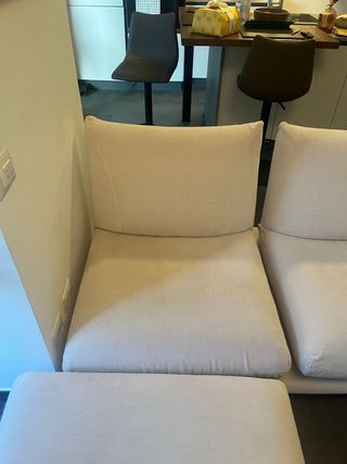 Divano componibile 3 posti beige