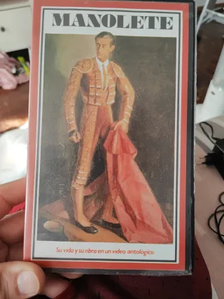 Cinta VHS Manolete: Su vida y obra