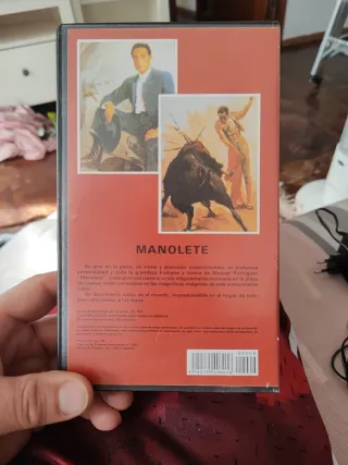 Cinta VHS Manolete: Su vida y obra