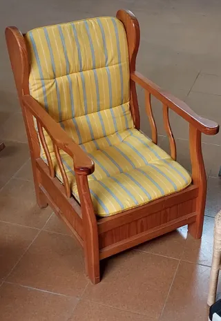 Poltrona in legno massello design