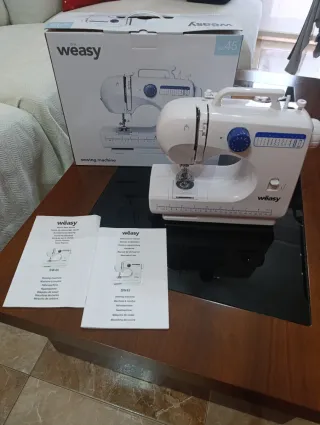Máquina de coser Weasy portátil