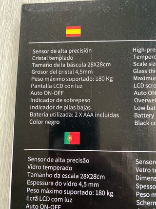 Báscula de Baño Digital Euro Life