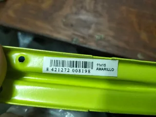 Supporti per scaffali metallici colorati (8 pz)