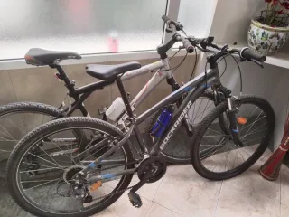 Bicicleta Rockrider Gris