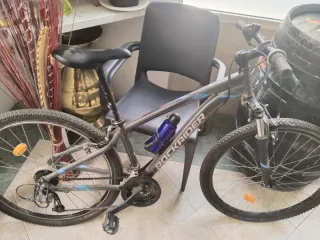 Bicicleta Rockrider Gris