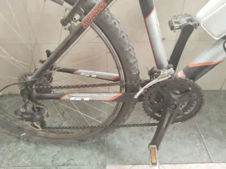 Bicicleta Rockrider Gris