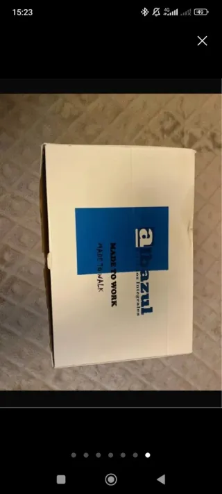 Suecos blancos con velcro