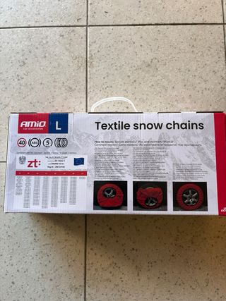 Catene da neve tessili AMIO L