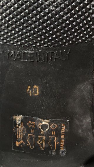 Scarpe eleganti blu vernice