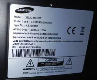 TV Samsung Negra 32"