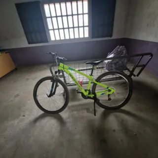 Bicicleta Rockrider 100 Verde