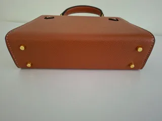 Borsa Hermès Mini Kelly in pelle marrone