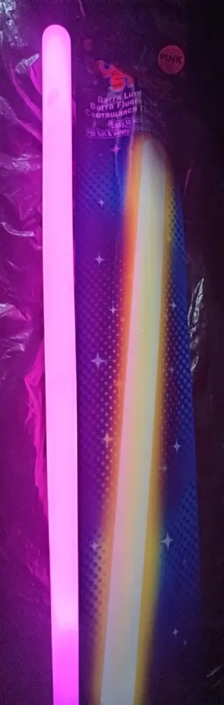 N 2 Barra Luminosa Color Rosa