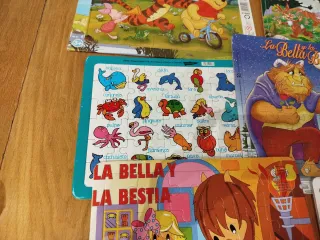 Lote de 7 puzzles infantiles todos a 5 €