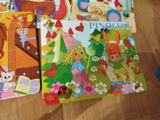 Lote de 7 puzzles infantiles todos a 5 €