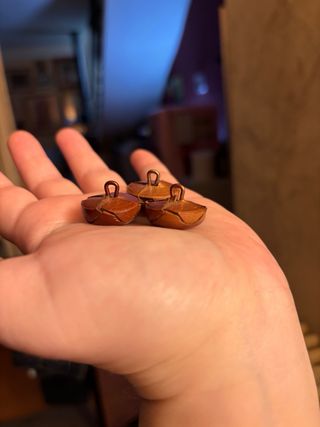 3 Bottoni Nuovi Ma Vintage Uguali,Sono Introvabili