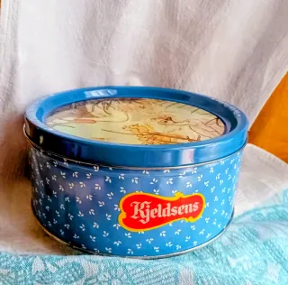 Scatola biscotti Kjeldsens Danimarca anni'80