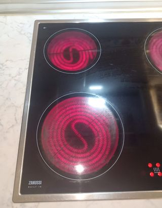 Vitrocerámica Zanussi Built In