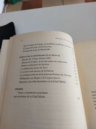Libro Misterios de la Edad Media