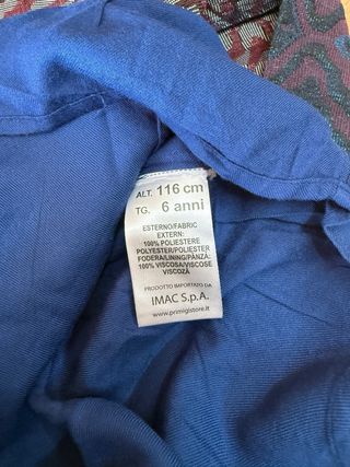 Vestitino bimba Primigi 6 anni
