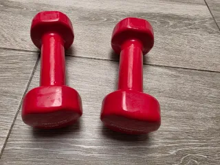 Mancuernas 1.5 kg (Rojas)