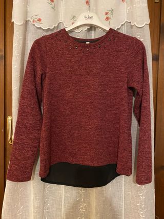 Maglia ragazza 14 anni bordeaux