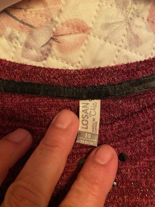 Maglia ragazza 14 anni bordeaux