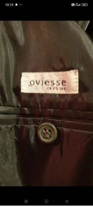Traje OVS Gris Talla 56