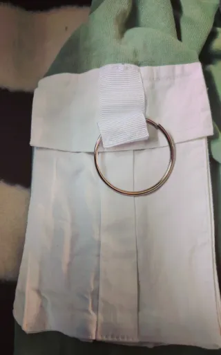 Jersey largo con capucha verde talla única