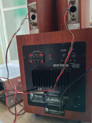 Amplificador Home Cinema + 6 Altavoces