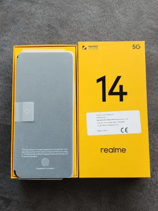 ⏯️Realme 14 5G Plata + Auriculares Bluetooth⏯️