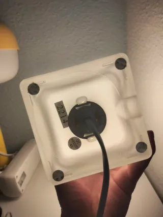 Lámpara de mesa IKEA cristal GRONO