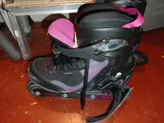 Patines en línea talla 39 + 2 juegos protecciones