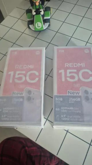 2 x Xiaomi Redmi 15C 256GB Nuevos. 230 euros los 2