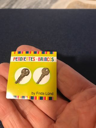 Pendientes Llaves Miniatura