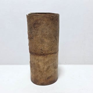 Rotolo Magico Etiope Pergamena XIX Secolo