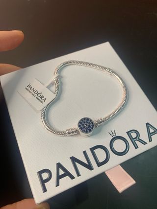 Pulsera Pandora Plata Circonitas 18 cm
