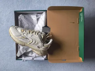 Zapatillas Lacoste Beige/Blanco