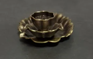 Bruciatore incenso a forma di foglia di loto