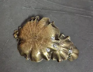 Bruciatore incenso a forma di foglia di loto