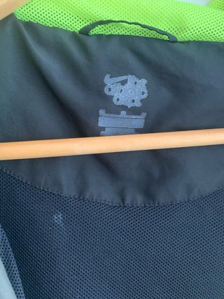 Chaqueta PantaloneNike Deportiva Negra y Verde Set