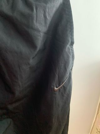 Chaqueta PantaloneNike Deportiva Negra y Verde Set