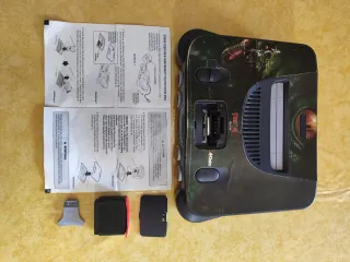 Nintendo 64 Turok Edición Especial + Accesorios