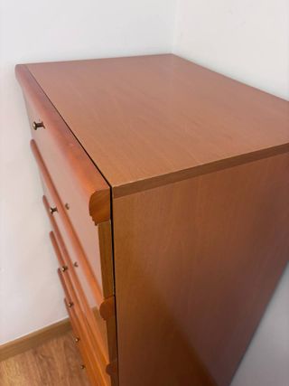 Conjunto muebles dormitorio madera