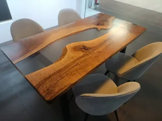 Mesa Comedor Madera + 4 Sillas