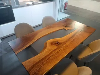 Mesa Comedor Madera + 4 Sillas