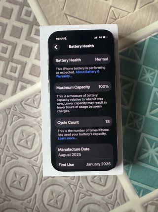 iPhone 17 air 256GB Negro